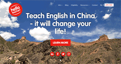 Desktop Screenshot of helloteacher.asia